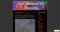Desktop Screenshot of abstractartpainting.wordpress.com