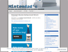 Tablet Screenshot of nintendad.wordpress.com