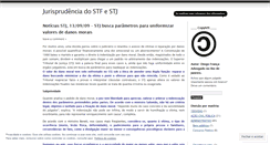 Desktop Screenshot of jurisprudenciasuprema.wordpress.com