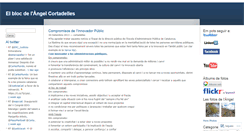 Desktop Screenshot of cortadelles.wordpress.com