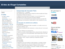 Tablet Screenshot of cortadelles.wordpress.com