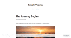 Desktop Screenshot of livinginvirginia.wordpress.com