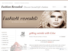 Tablet Screenshot of melaniesautereau.wordpress.com