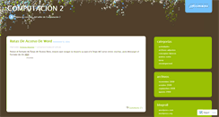 Desktop Screenshot of computacion2cades.wordpress.com