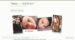 Desktop Screenshot of oathka.wordpress.com