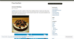 Desktop Screenshot of fraukuchen.wordpress.com