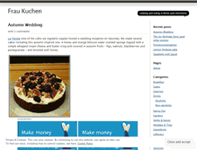 Tablet Screenshot of fraukuchen.wordpress.com