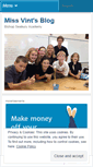Mobile Screenshot of missvint.wordpress.com
