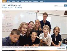 Tablet Screenshot of missvint.wordpress.com