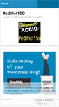 Mobile Screenshot of edifici15o.wordpress.com