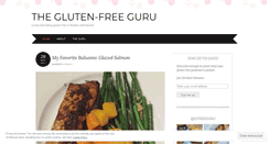 Desktop Screenshot of glutenfreeguru.wordpress.com
