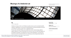 Desktop Screenshot of musingcat.wordpress.com