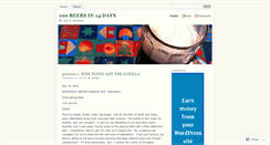 Desktop Screenshot of blabbersaurus.wordpress.com