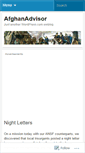 Mobile Screenshot of afghanadvisor.wordpress.com