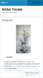 Mobile Screenshot of doanthuan.wordpress.com