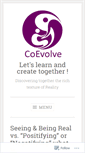Mobile Screenshot of coevolvewithkiran.wordpress.com