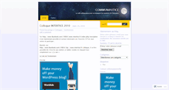 Desktop Screenshot of communautice.wordpress.com