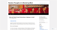 Desktop Screenshot of barunjha.wordpress.com
