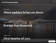 Tablet Screenshot of ktgphoto.wordpress.com
