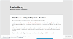Desktop Screenshot of patrickhurley.wordpress.com