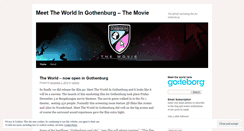 Desktop Screenshot of meettheworldingothenburg.wordpress.com