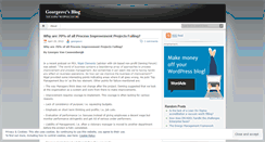 Desktop Screenshot of georgesvc.wordpress.com
