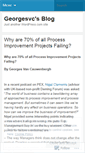 Mobile Screenshot of georgesvc.wordpress.com