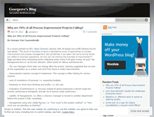 Tablet Screenshot of georgesvc.wordpress.com