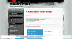 Desktop Screenshot of donnart.wordpress.com