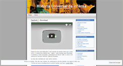 Desktop Screenshot of historiadainfamia.wordpress.com