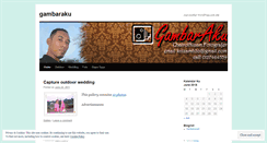 Desktop Screenshot of gambaraku.wordpress.com