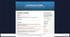 Desktop Screenshot of icontribute.wordpress.com