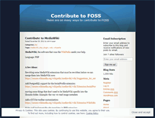 Tablet Screenshot of icontribute.wordpress.com