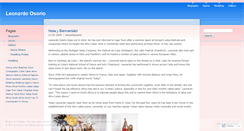 Desktop Screenshot of leonardoosorio.wordpress.com