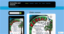 Desktop Screenshot of belanak.wordpress.com