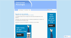 Desktop Screenshot of concursospsicologia.wordpress.com