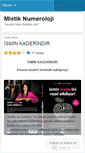 Mobile Screenshot of mistiknumeroloji.wordpress.com