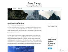 Tablet Screenshot of basecampscott.wordpress.com