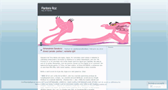 Desktop Screenshot of panterarozbonbon.wordpress.com