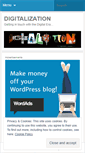 Mobile Screenshot of digitalization.wordpress.com