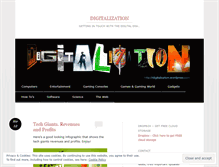 Tablet Screenshot of digitalization.wordpress.com