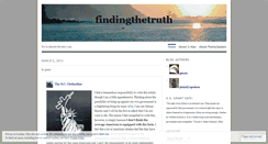 Desktop Screenshot of gmanfortruth.wordpress.com