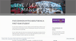 Desktop Screenshot of manchesterstudentblogs.wordpress.com