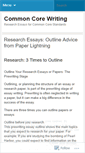 Mobile Screenshot of essayresearch.wordpress.com