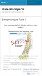 Mobile Screenshot of lesrelaisdeparis.wordpress.com