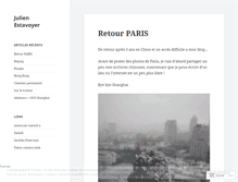 Tablet Screenshot of julienestavoyer.wordpress.com