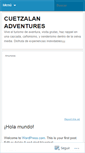 Mobile Screenshot of cuetzalanadventures.wordpress.com