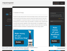 Tablet Screenshot of msjoannegreen.wordpress.com
