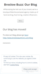 Mobile Screenshot of breslowpartners.wordpress.com