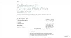 Desktop Screenshot of blogculturismosin.wordpress.com
